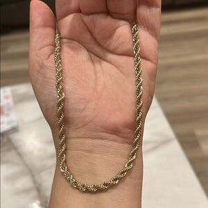 Express Gold Rope Necklace